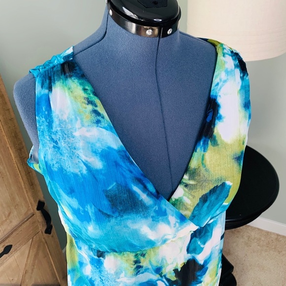 Motherhood Maternity Floral Maxi Dress Size L - Picture 2 of 5